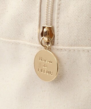 Maison de FLEUR キャンバスキャリーオンボストンバッグ Dark Pink