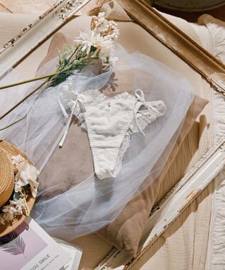 San-ai Resort（三愛水着楽園） エレガントコレクション【2503】デザインTショーツ ホワイト