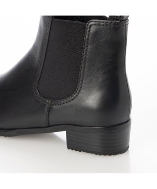 ing <ing>【WEB限定】【サスティナブルシリーズ】サイドゴアショートブーツ ブラック