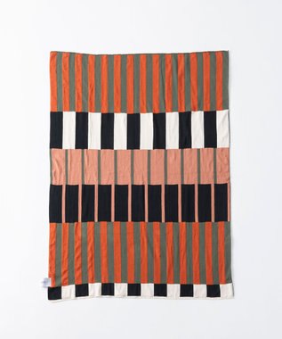 TRICOTE マルチストライプブランケット 87BROWN