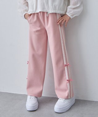 ANY KIDS 【洗濯機可能/速乾】ドライタッチ トラックパンツ