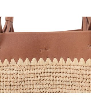 genten ルチア　トートバッグL チャ