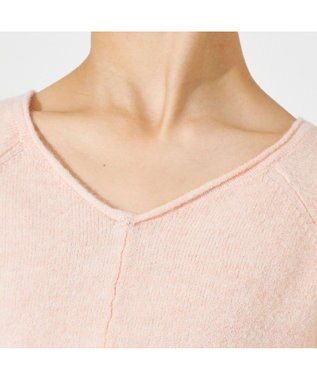 Chacott ジュニア ニットトップ ヨーロピアンピンク