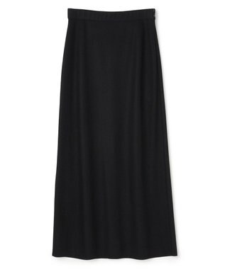 BEIGE， 【VERY NaVY12月号掲載】MONTAIGNE / イージーウエストウールロングスカート Black