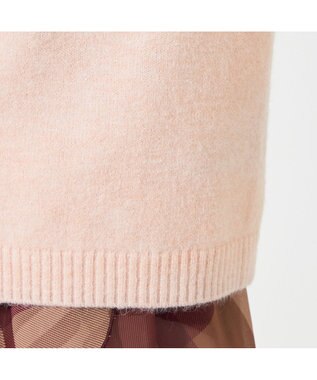 Chacott ジュニア ニットトップ ヨーロピアンピンク