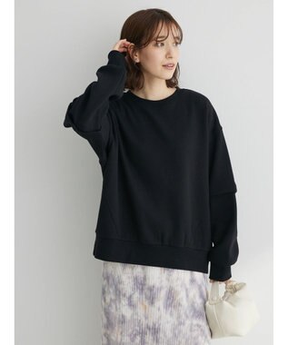 Green Parks ・ＳＵＧＡＲ　ＳＰＯＯＮ　２ｗａｙウラキモウプルオーバー Black