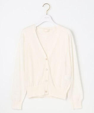 ANY SIS 【美人百花6月号掲載】2SET シアーカーディガン アンサンブル オフホワイト