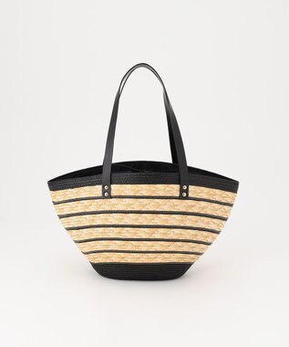 SIDE RIBBON RAFFIA TOTE かごバッグ / TOCCA | ファッション通販