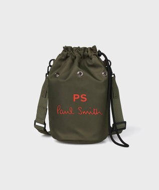 Paul Smith PSメッシュ ミニショルダーバッグ カーキ