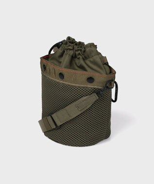 Paul Smith PSメッシュ ミニショルダーバッグ カーキ