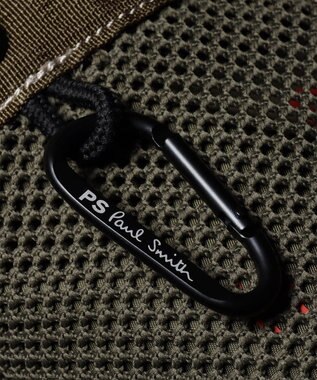 Paul Smith PSメッシュ ミニショルダーバッグ カーキ