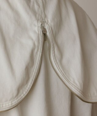 GRACE CONTINENTAL フードジップデニムジャケット キナリ