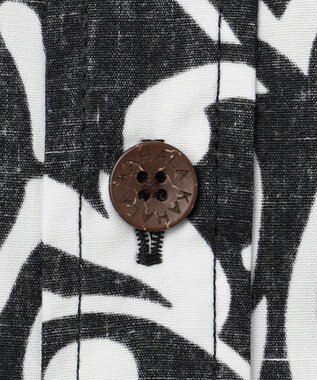 JOSEPH ABBOUD MOUNTAIN 【SPACE】KAHARAアロハ シャツ ブラック系6