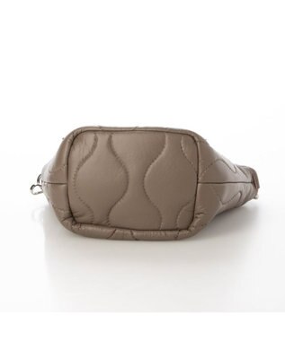 UNBILLION cachecache パテッドキルティングショルダーバッグ オーク