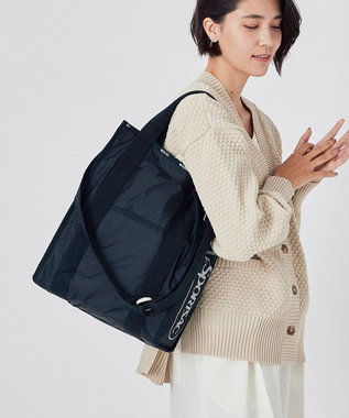 CONVERTIBLE SQ TOTE2/ブラックN / LeSportsac | ファッション通販