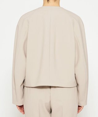 uncrave 【撥水・洗濯機洗い可】プルーフ ダブルクロス ブルゾン（uncrave WHITE） グレージュ