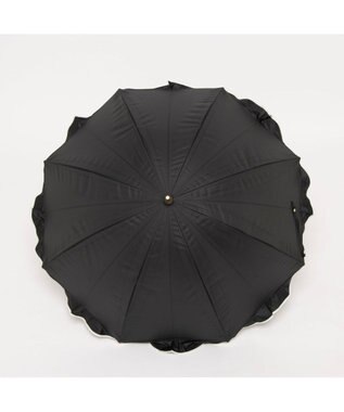 UNBILLION カシュネ cachenez / 【晴雨兼用】【日傘】 UV カット率99％以上 PUへプラムバルーンショートパラソル ブラック