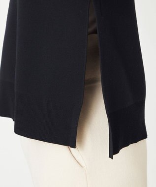 NAVE 【ReNAVE・洗える】スムースニット プルオーバー ブラック系