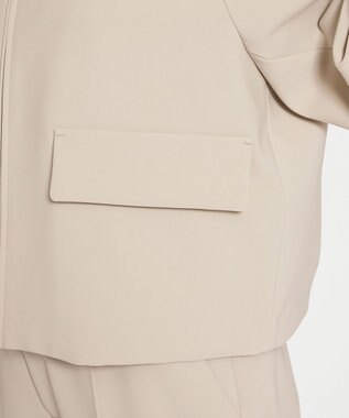 uncrave 【撥水・洗濯機洗い可】プルーフ ダブルクロス ブルゾン（uncrave WHITE） グレージュ