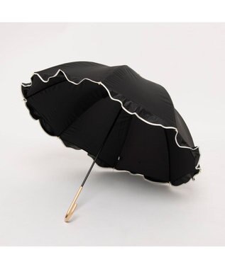 UNBILLION カシュネ cachenez / 【晴雨兼用】【日傘】 UV カット率99％以上 PUへプラムバルーンショートパラソル ブラック