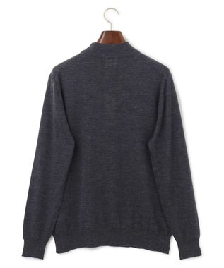 J.PRESS MEN 【WEB限定 / ジャケットインに最適】モックネック ニット グレー系
