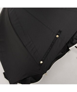 UNBILLION カシュネ cachenez / 【晴雨兼用】【日傘】 UV カット率99％以上 PUへプラムバルーンショートパラソル ブラック