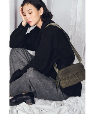 MIYABIYA 【撥水加工】篭目大柄エンボスボンディング2wayショルダー