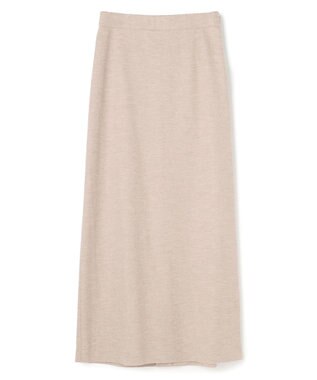 BEIGE， 【VERY NaVY12月号掲載】MONTAIGNE / イージーウエストウールロングスカート Taupe