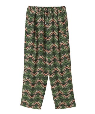 Green Parks 柄イージーパンツⅢ（テーパード） Green