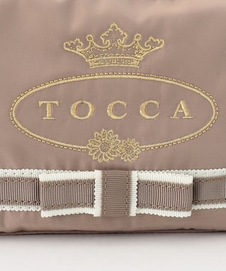 TOCCA LOGO POUCH ポーチ ベージュ系