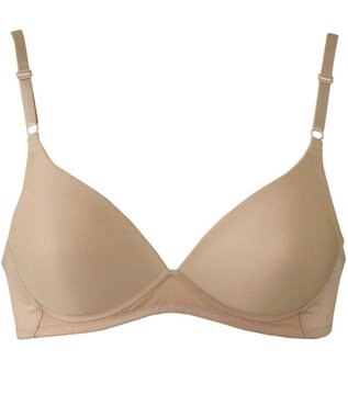 Wing ノンワイヤー　Tシャツブラ　透けにくくアウターにひびきにくい　AA・A・Bカップ　ウイング／ワコール　KB1521 シナモンブラウン