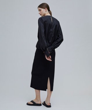 BEIGE， LISE / バルーンブラウス Black