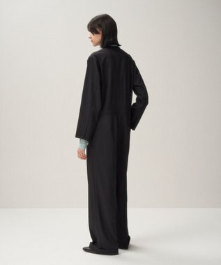 ATON TECHNO WOOL TWILL | ジャンプスーツ BLACK