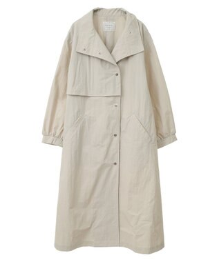 AMERICAN HOLIC スタンドカラーコート Light Beige