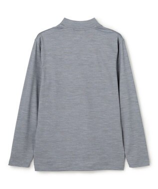 JOSEPH HOMME 【新色追加】ウールジャージーウォッシャブル　モックネックカットソー ライトグレー系