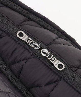 Y'SACCS バイアスキルトショルダー ブラック