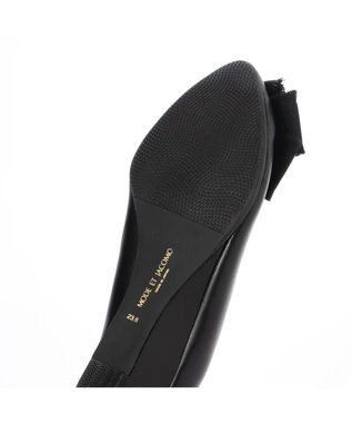 MODE ET JACOMO <MODE ET JACOMO>２WAYリボンコサージュウエッジパンプス ブラック