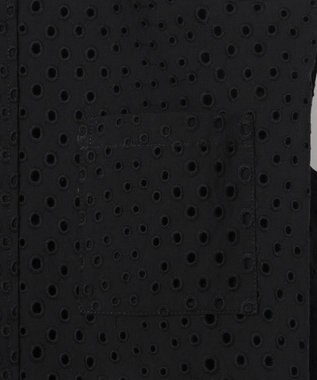 組曲 【先行予約・WEB限定】エンブロイダリーレースノースリーブ ブラウス ブラック系