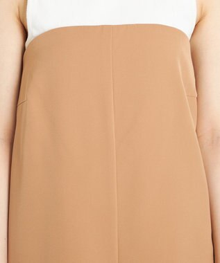 NAVE 【Nave　洗える】バッグリボンオールインワン キャメル系