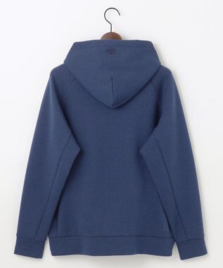 JOSEPH ABBOUD MOUNTAIN 【軽量/ソフト/イージーケア】ソフトダンボール ニット パーカー ネイビー系