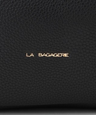 LA BAGAGERIE コンビカラー　ライトウェイトトート ブラック