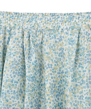 Green Parks 花柄イレヘムボリュームスカート Black