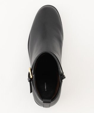 J.PRESS LADIES ベルト ショート ブーツ ブラック系