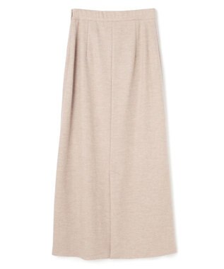 BEIGE， 【VERY NaVY12月号掲載】MONTAIGNE / イージーウエストウールロングスカート Taupe