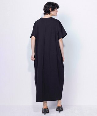 NAVE 【ReNAVE・洗える/接触冷感/UVケア】ファンクションＴ カットワンピース ブラック系