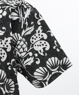 JOSEPH ABBOUD MOUNTAIN 【SPACE】KAHARAアロハ シャツ ブラック系6