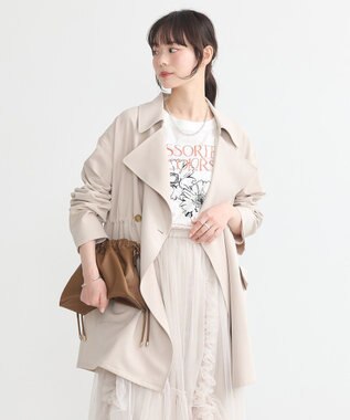 earth music&ecology ニュアンスビックカラーコート