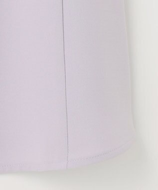 ANY SIS L 【洗える】2WAYバイカラーフレア ブラウス ラベンダー