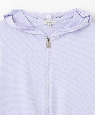 ANY KIDS サラサラ UVカット パーカー サックスブルー