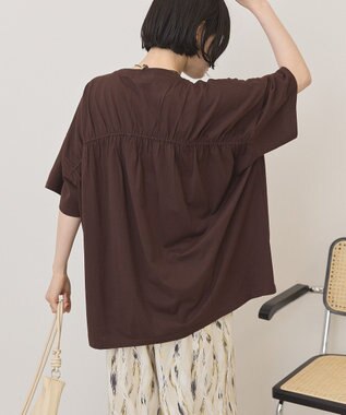 AMERICAN HOLIC バックギャザーコクーンカットプルオーバー Brown